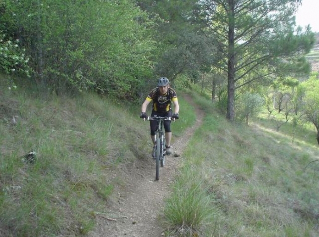 Sigue el camino en bici